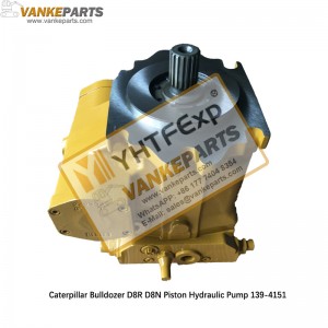 Caterpillar Bulldozer D8R D8N Piston Hydraulic Pump PN: 139-4151 1394151
