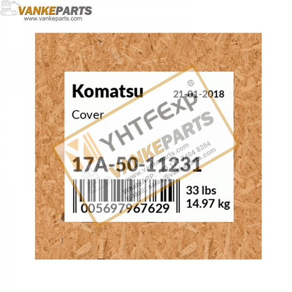 Komatsu Cover 17A-50-11231