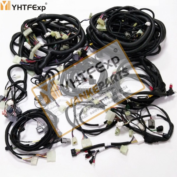 Doosan Daewoo Excavator 80-7 Whole Vehicle Compelet Wiring Harness High Quality