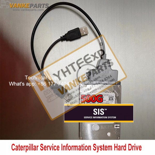 Caterpillar Service Information System Software 500G Hard Drive For Technician