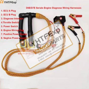 Vankeparts D6E D7E Engine Start Test Diagnosis Wiring Harness High Quality