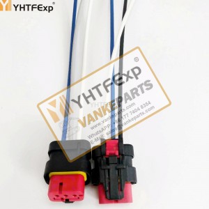 Vankeparts Caterpillar 320D Sensor Plug Red Color High Quality