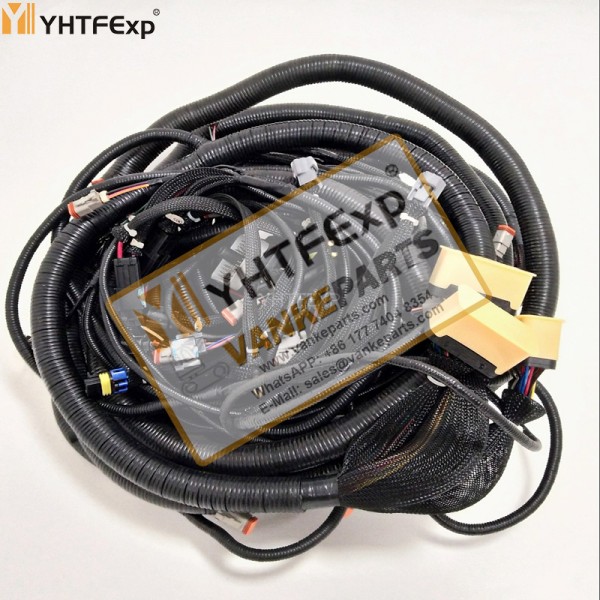 Hyundai Excavator R130W-5 Whole Vehicle Complete Wiring Harness High Quality Part No. 21Ea-50213 21Ea-50212