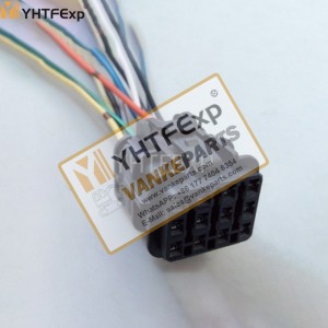 Vankeparts Sumitomo Excavator A2 120A1 200A1 120A2 200A2 Throttle Motor Plug Female Plug