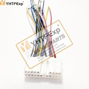 Sumitomo Excavator A5 Display Plug Original Pin Original Shell Wire Color And Foot Position Original Wire Special For Maintenance Electrician