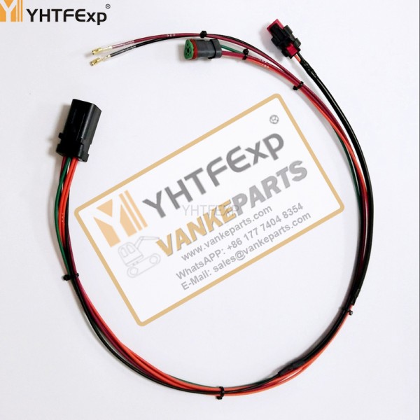 Vankeparts Caterpillar Excavator 312D 313D 315D Left Operating Handle Wiring Harness High Quality