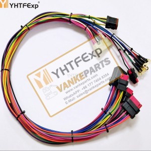 Vankeparts Caterpillar Excavator 312D 313D 315D Right Operating Handle Wiring Harness High Quality