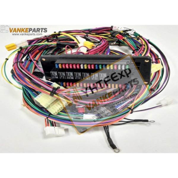 Vankeparts Caterpillar 340D Fuse Box Wiring Harness High Quality Part No.: 350-8251