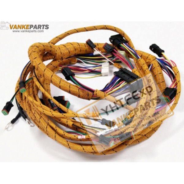 Vankeparts Caterpillar Excavator 305.5E2 Cab Internal Wiring Harnesses Include Main-Instrument -Detection Wiring Harness High Quality 