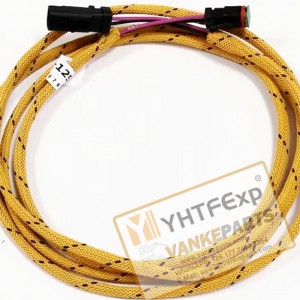 Vankeparts Caterpillar Excavator 374F Rear View Camera Wiring Harness Part No.:464-1250 4641250