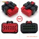 Excavator Injector Harness Waterproof Plug 12 Pin PN:776533 Excavator Injector Harness Waterproof Plug 12 Pin PN:776533