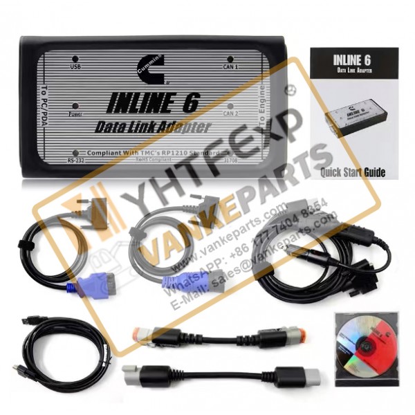 Komatsu Excavator Cummins INLINE 6 Data Link Diagnosis Adapter Komatsu Excavator Cummins INLINE 6 Data Link Diagnosis Adapter